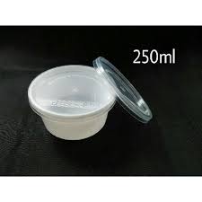 plastic food pack 250ml 5N