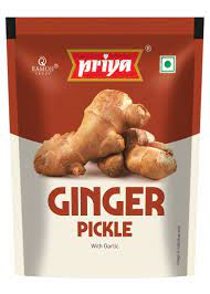 Priya Ginger Pickle With Garlic 35 gms