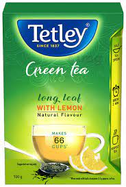 Green Tea Long Leaf With Lemon 100 gms