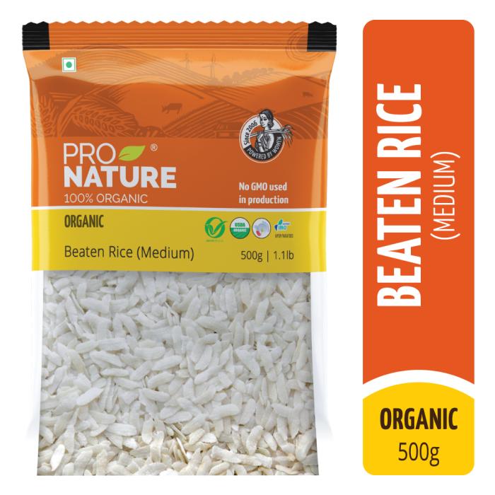 PRO NATURAL ORGANIC MEDIUM POHA 500g