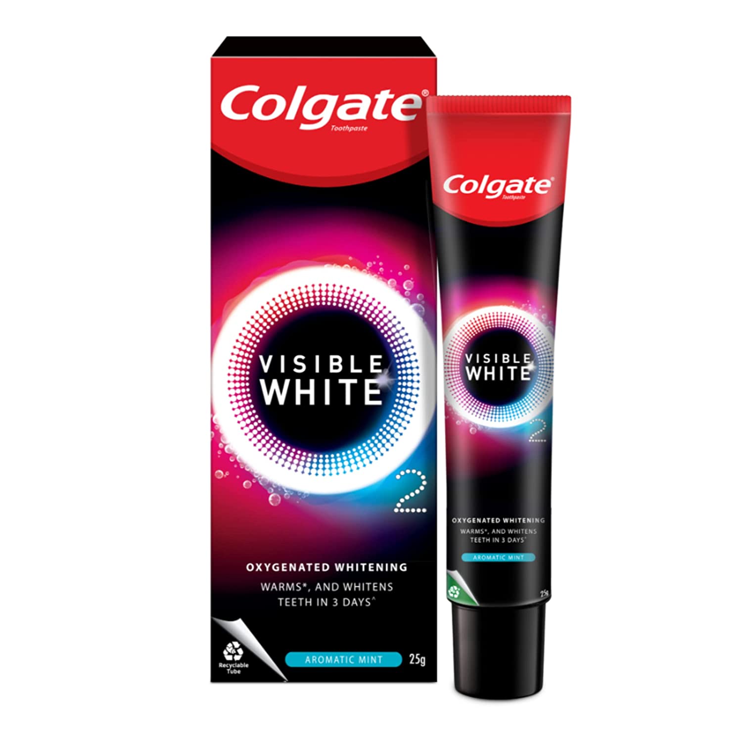 Colgate Visible White 2  Tooth Paste 25 gms