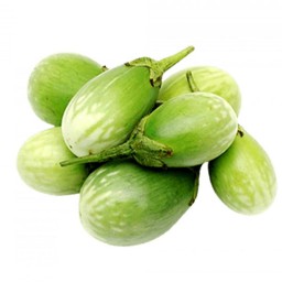 Brinjal Round White