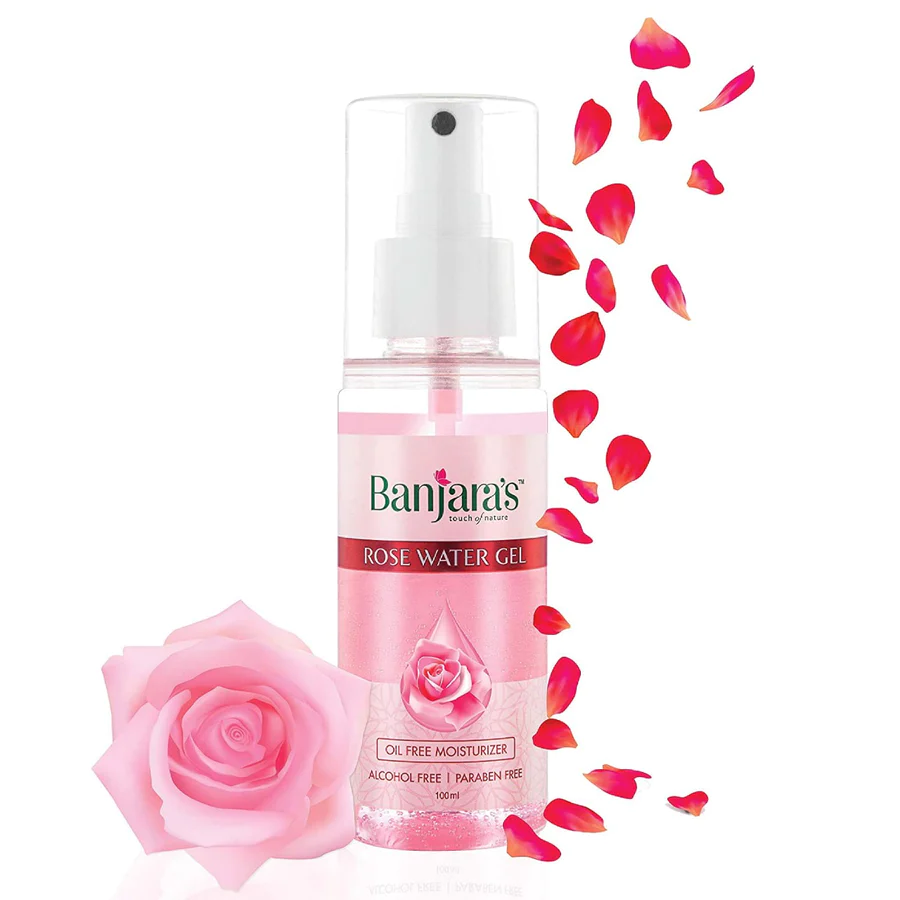 Banjaras rose water gel 100ml