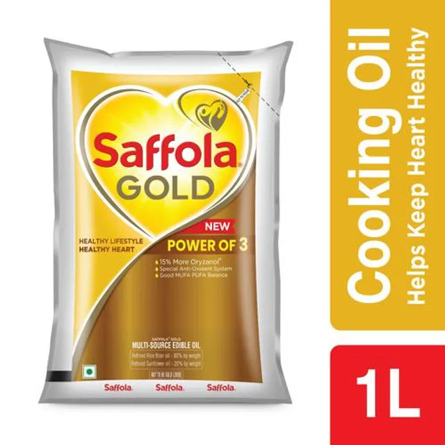 Saffola GOLD Multi Source Edible Oil 1 L