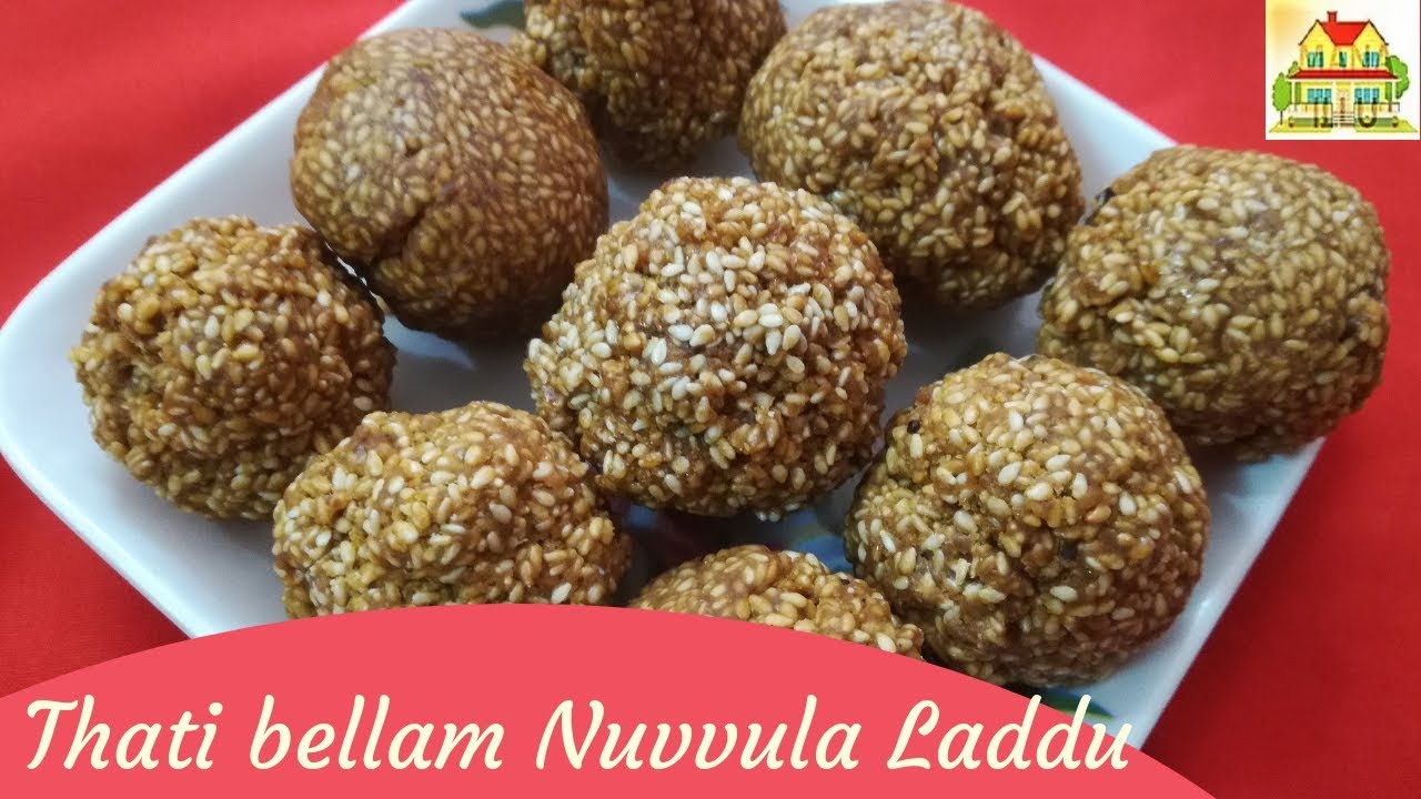 Palm Sesame Jaggery Laddu