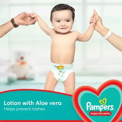 PAMPERS HAPPY SKIN PANTS (M) 7-12 KG 4PANTS