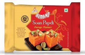 Bambino Soan Papdi Pineapple  Flavour 200 gms
