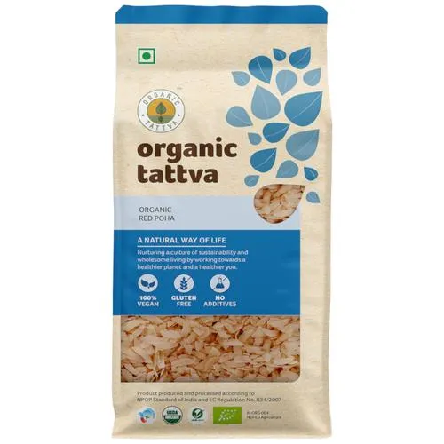 ORGANIC TATTVA RED POHA 500g