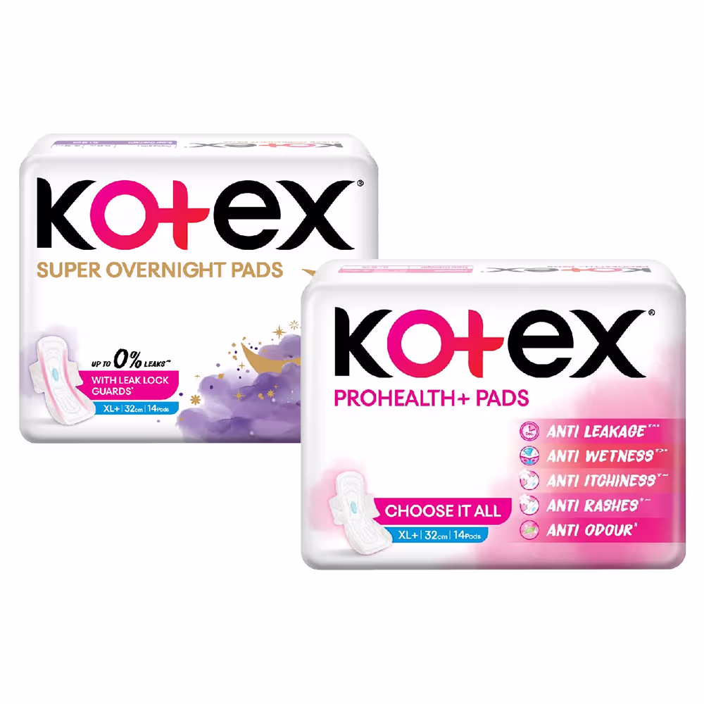 Kotex XL 14 pads