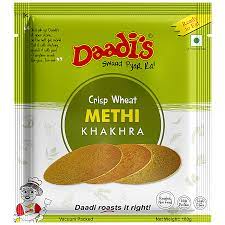 Daadis Crisp Wheat Methi  Papads 180 gms
