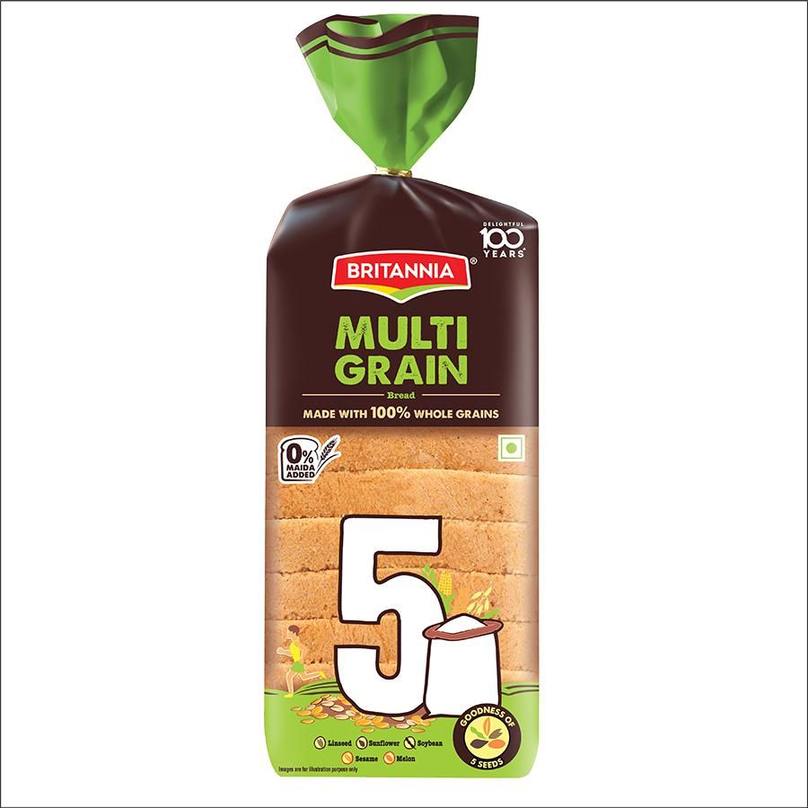 Britannia Multi Grain Bread 400 gms