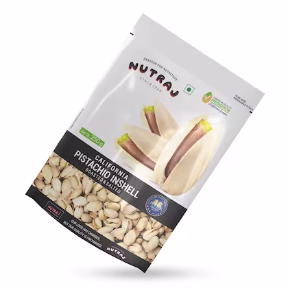 nutraj calicornia pistacho inshell 250g