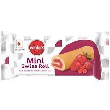 Winkies Mini Swiss Roll With Berry Jam 25 gms