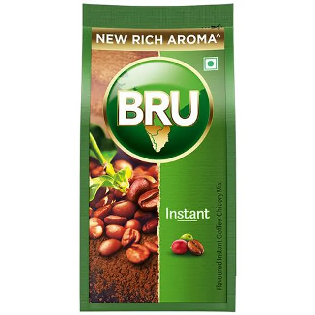 bru instant flavoured coffee-chirory mix 200 grams