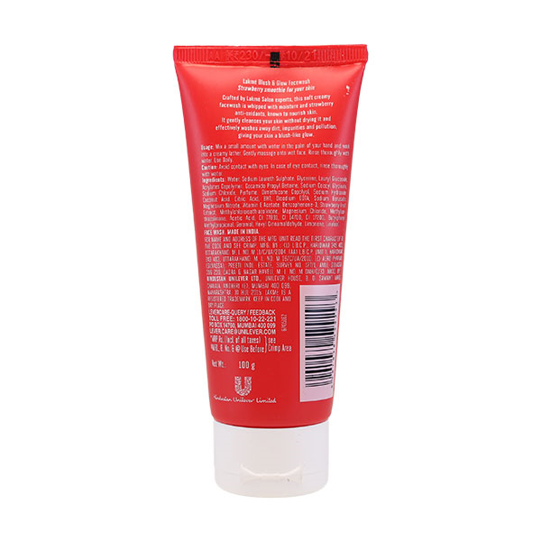 Lakme Blush & Glow face wash  100g