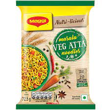Maagi masala veg atta noodles  72g