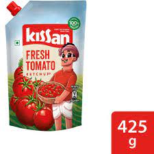 kissan fresh tomato ketchup (pouch) 425 gms