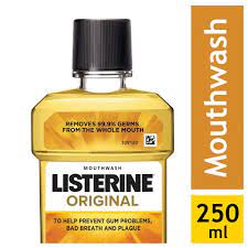 Listerine Original Mouthwash  Liquid 250ml