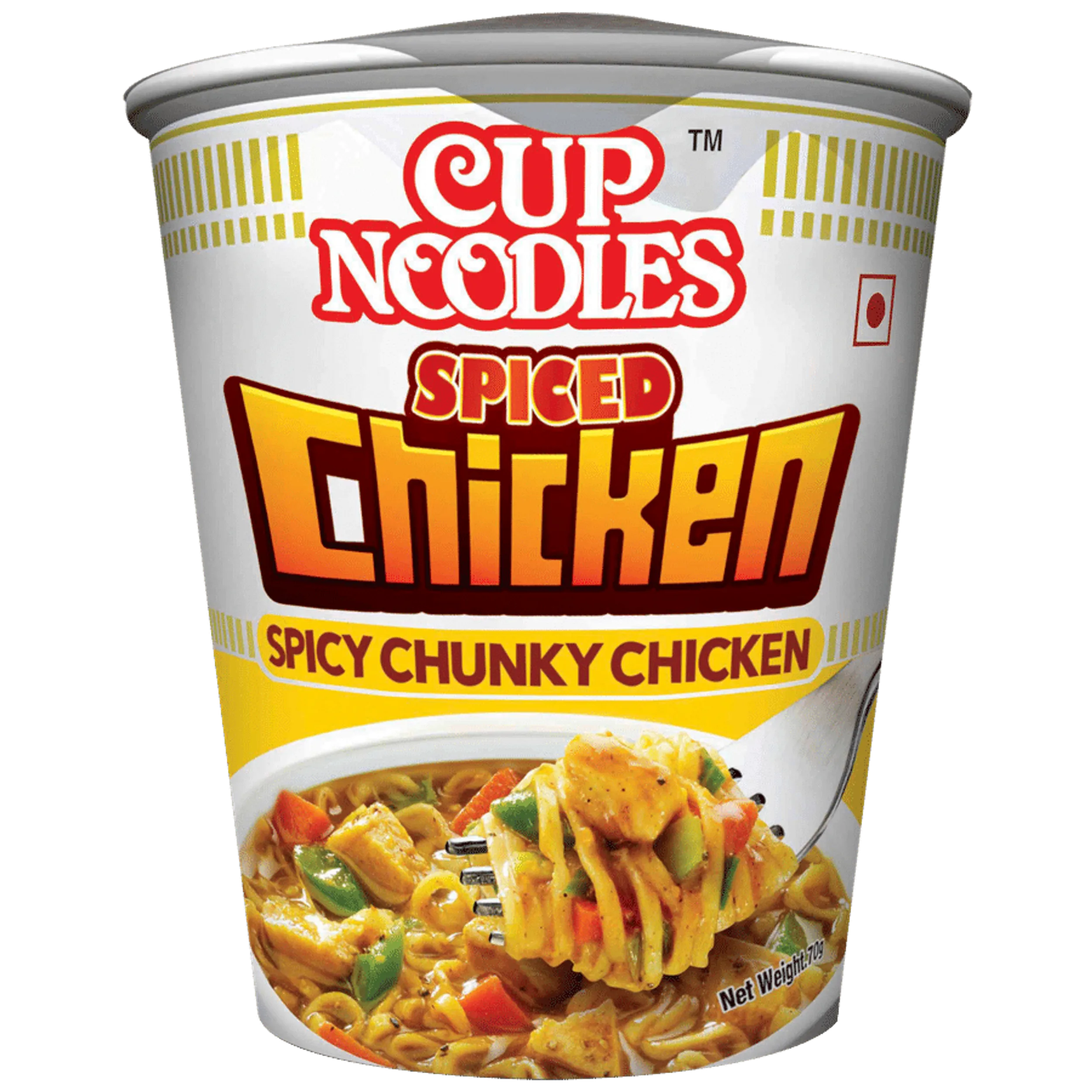 Cup noodles spicy chunky chicken 70gms