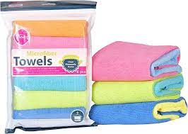 Tranx Microfiber Towels 6 pcs