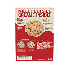 millet bank strawberry crunchy fills 250 gms