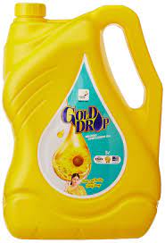 gold drop refined sunflower oil 5 litres