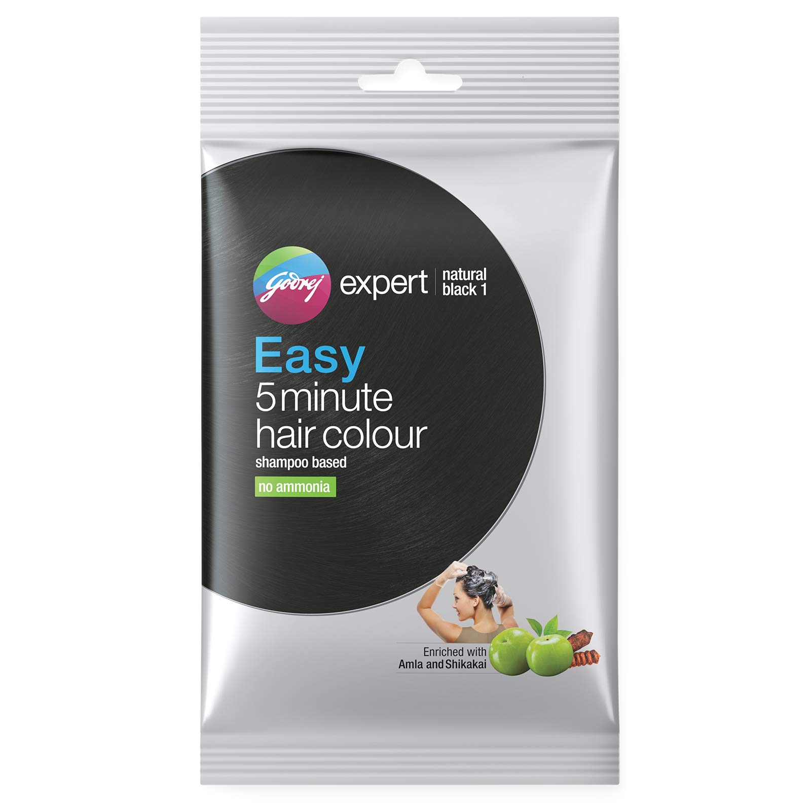 Godrej Expert Natural Black Easy 5 Minute Hair Colour 180 ml