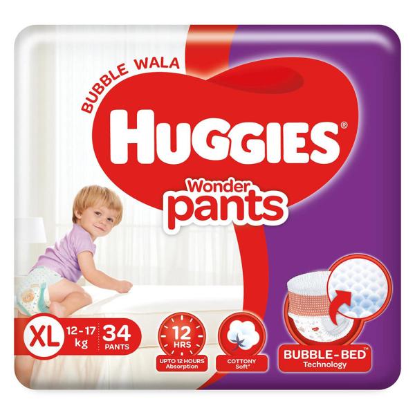 Huggies Pants XL 12-17 kgs 34 Pants