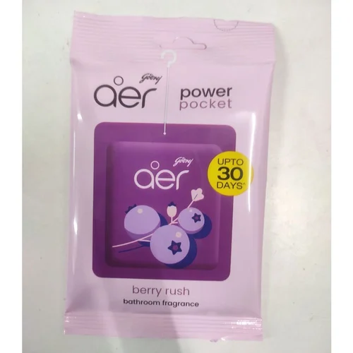 godrej aer power packet berry rush  fresh  10g