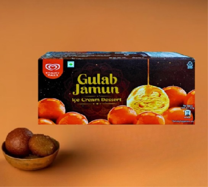 Kwality Walls Gulab Jamun Ice-Cream 700 ml