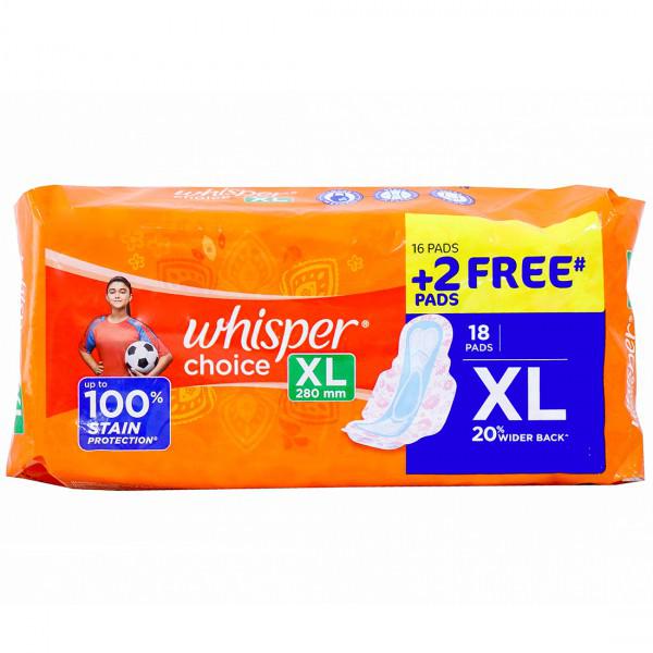 whisper choice ultra XL 18+2=20