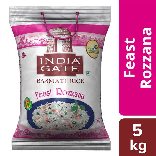 India Gate Basmati Rice Feast Rozzana 5 kg