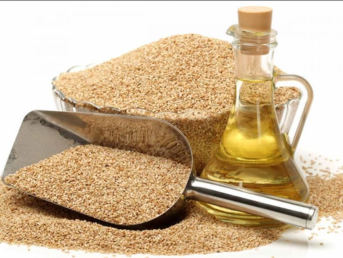 Millet bank cold pressed white sesame oil 1 litre
