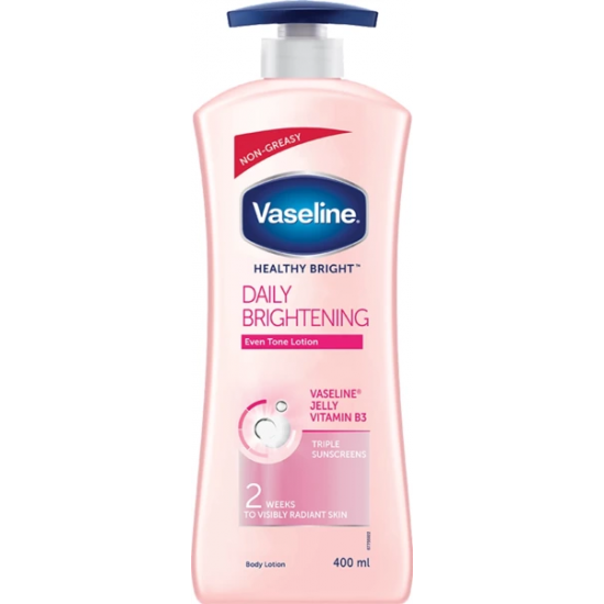 vasaline healty bright lotion 400ml
