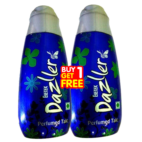 Dazller perfumed talc powder  300g buy one get one offer