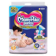 Mamy Poko Pants S 4-8 kg 50 Pants