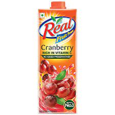 Real Cranberry Rich In Vitamin C 1 Litter