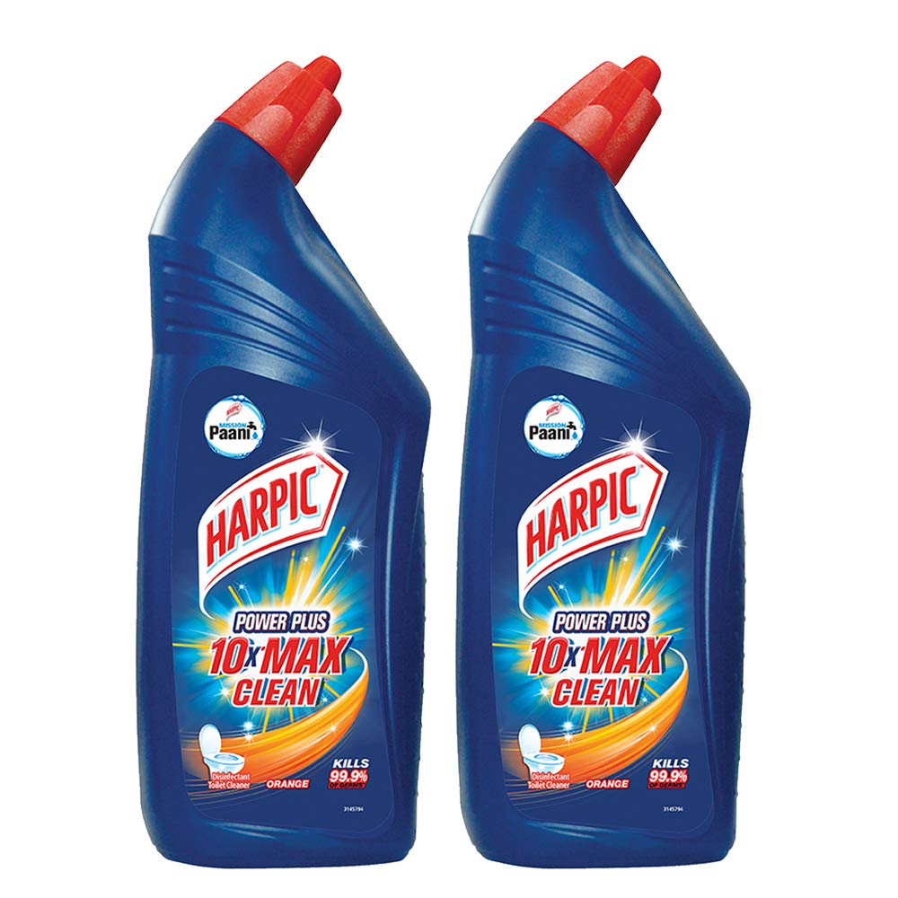 Harpic Power Plus 10x Max Toilet Cleaner 2 x 1 ltr