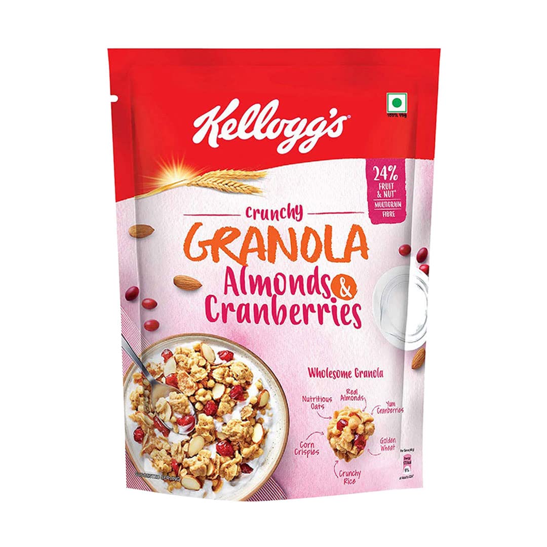 Kelloggs Granola Almonds & Cranberries 460 gms