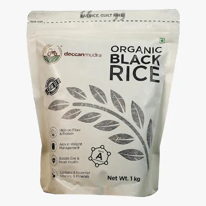 Duccan Mudra Organic  Black Rice1 kg