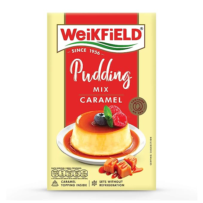 Weikfield Caramel Custard Mix 70 gms