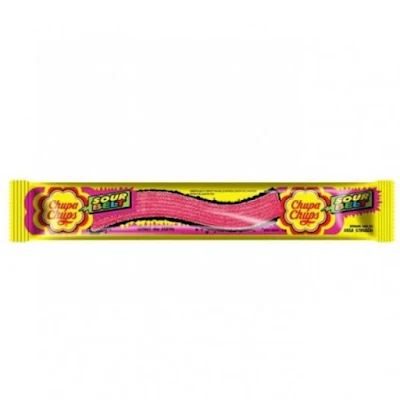 Chupa Chups Sour Belt Strawberry 10 gms