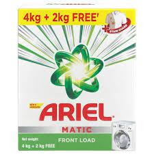 Ariel Matic Front Load Detergent Powder 4+2 kg