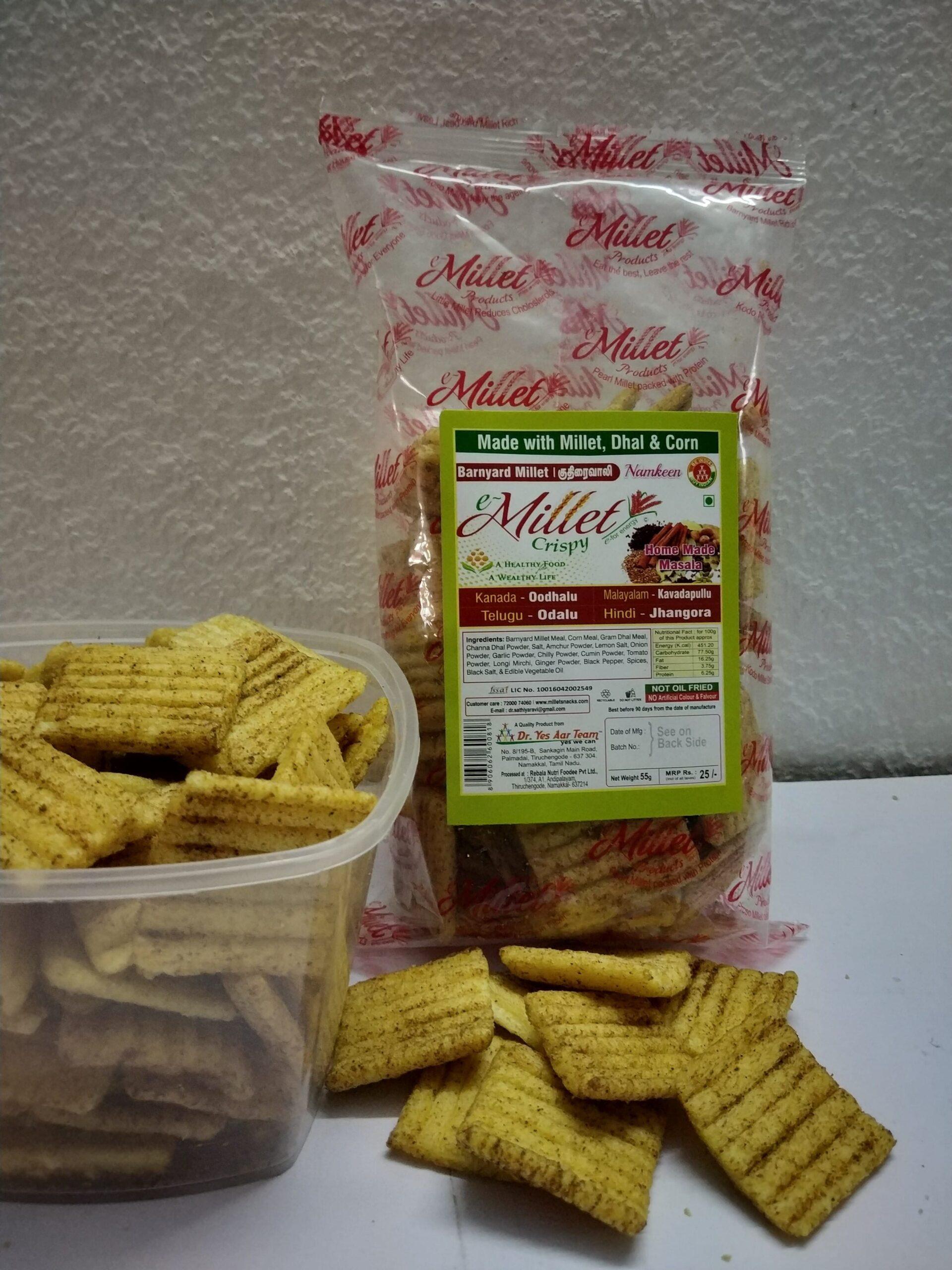 E-Millet Crispy Barnyard  55 gms