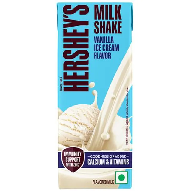 hersheys milk shake vanilla cream flavour  180 ml