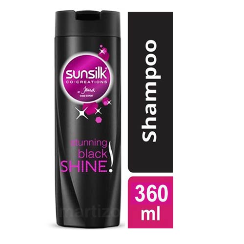 Sunsilk Stunning Black Shine Shampoo 360ml