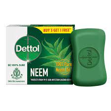 Dettol Neem Soaps BUY 3 GET 1 FREE 300 gms