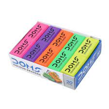 Doms Colour Erasers (20 N)