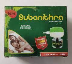 Subanithra Mosquito Machine + Liquid