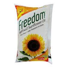 freedom refined sunflowers oil 1L